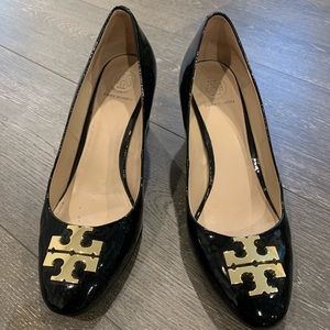 Tory Burch black block heel